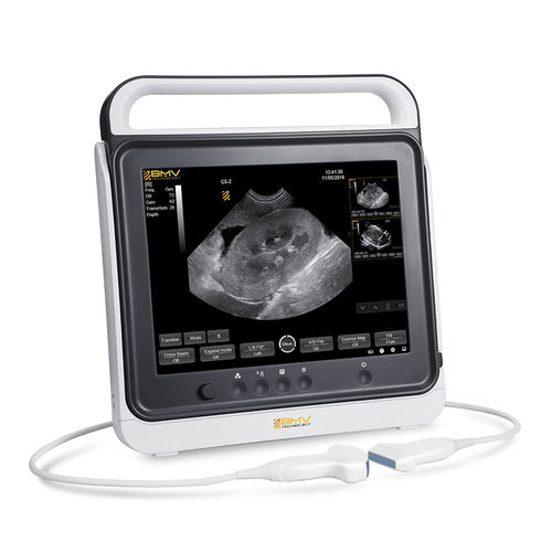 Ecógrafo veterinário com Doppler portátil - PT50A - bmv-vet - para animais de pequeno porte / para animais de grande porte / linear