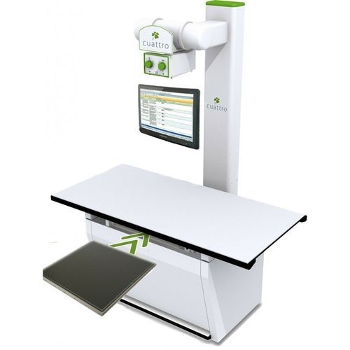 Mesa de atendimento veterinário para cavalos - UNOCA+ - optomed - com acionamento elétrico / retangular