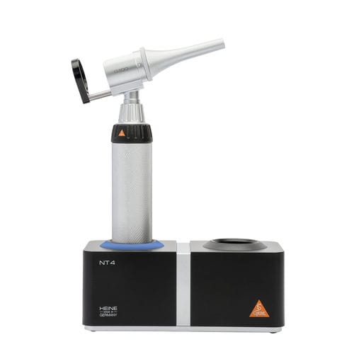 Otoscópio veterinário com espéculo - G100 - heine - para animais pequenos / 3,5V / com lâmpada halógena