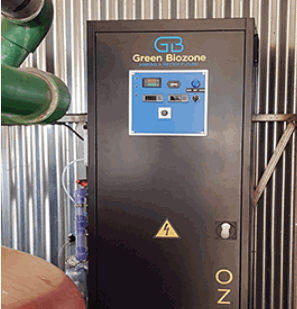 Gerador de ozônio para equipamento de irrigação - GBA - GREEN BIOZONE.SL..CIF 21553953