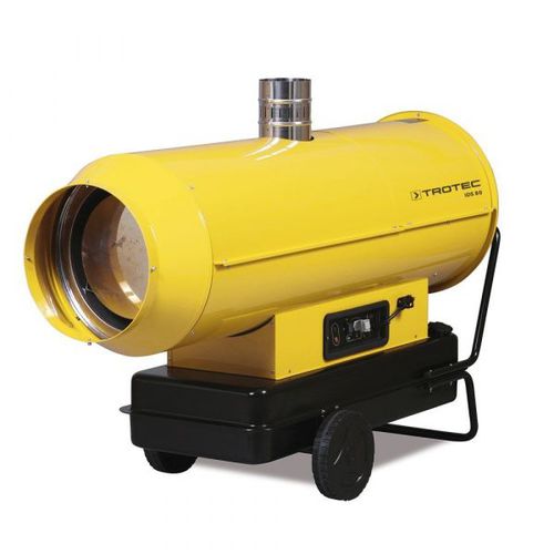 Aerotermo a óleo combustível - IDS 80 - Trotec GmbH - móvel / de piso / para galpão agrícola