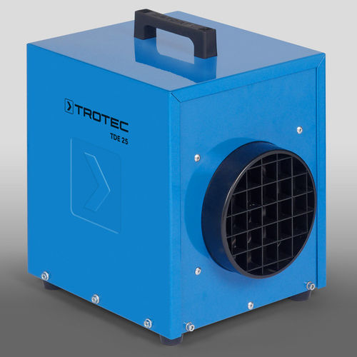Aerotermo elétrico - TDE 25 - Trotec GmbH - móvel / de piso / portátil