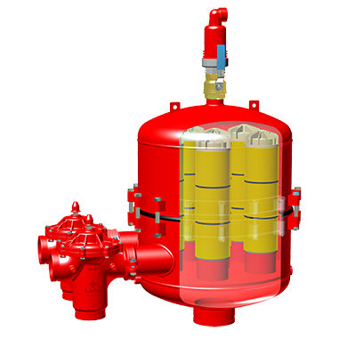 Filtro de disco para irrigação - AUTOMASTER - Lama filtration - em aço inoxidável / em aço / em aço-carbono