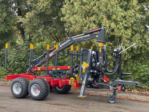 Carreta autocarregável - FB90-2WD - FTG | Källefall - com 2 eixos / florestal / 9 toneladas