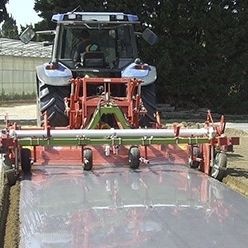 Filme para desinfecção do solo - ECOSOL - Solplast S.A. - efeito térmico / reciclável / antigotas
