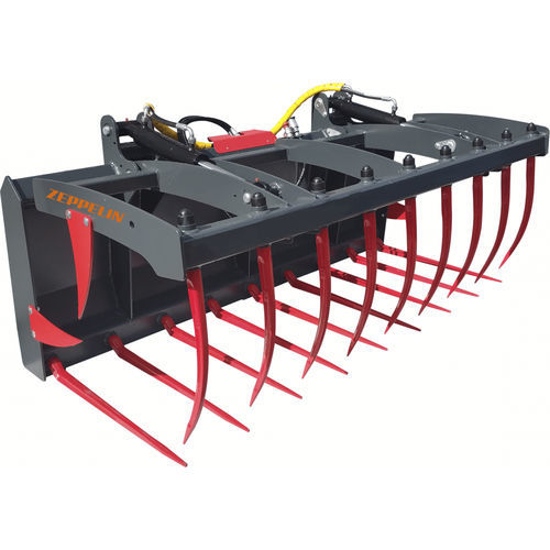 Caçamba para limpeza de áreas agrícolas - ES7 series - Zeppelin Maquinaria - com garra