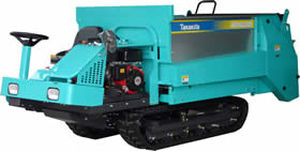 Vagão distribuidor de esterco autopropelido - SD series - TAKAKITA CO.,LTD. - com rotores verticais / com batedores horizontais