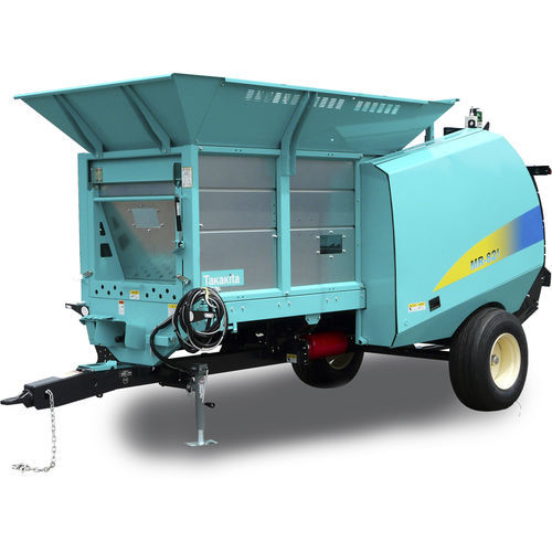 Prensa enfardadeira para fardos redondos - MR Series - TAKAKITA CO.,LTD. - de câmara variável / com empacotadora / para silagem