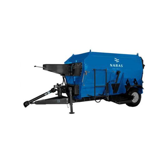 Vagão misturador horizontal - NFM-5  - NARAS Makina AŞ - de arrasto / com 2 roscas / com sistema de pesagem