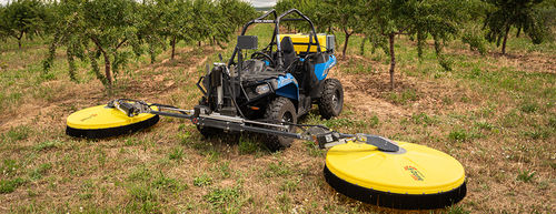 Pulverizador montado - Spray Dome - Micron Sprayers - para grandes áreas de cultivo / para viticultura / para culturas arbóreas