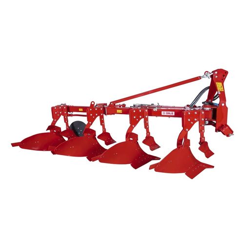 Arado de aivecas - PROCYON M - UNLU AGRIGROUP - montado / 1-10 hastes / com ajuste hidráulico