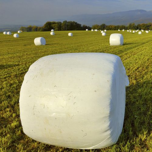 Filme para silagem - AGRIFLEX® EVOLUTION 5+ ECO - Manupackaging Deutschland GmbH - para empacotamento de fardos / em polietileno / resistente a UV