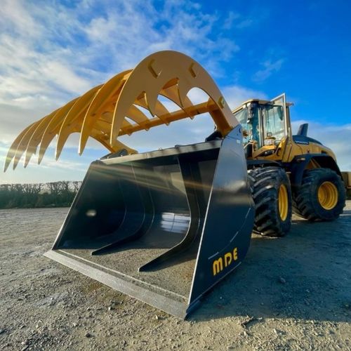 Caçamba com garra - Optimus - MDE Machinery Ltd