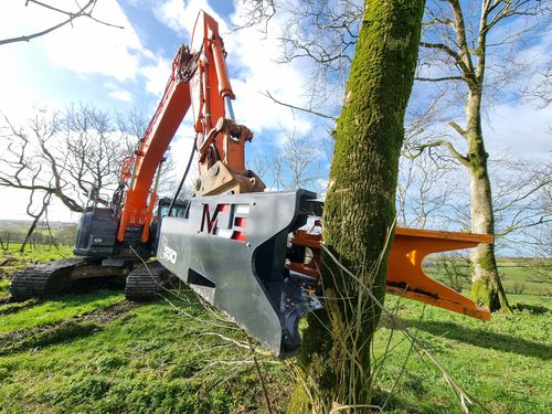 Cabeçote feller de tesoura para madeira - Koala 550 - MDE Machinery Ltd - de abate