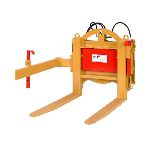 Tombador de caixas com sistema de aperto - 165 ECO - CM srl - montado em trator