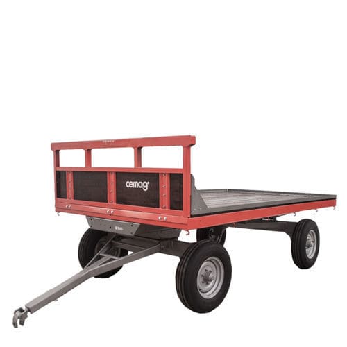 Carreta prancha - F6C - Cemag - com 2 eixos / agrícola / 6 toneladas