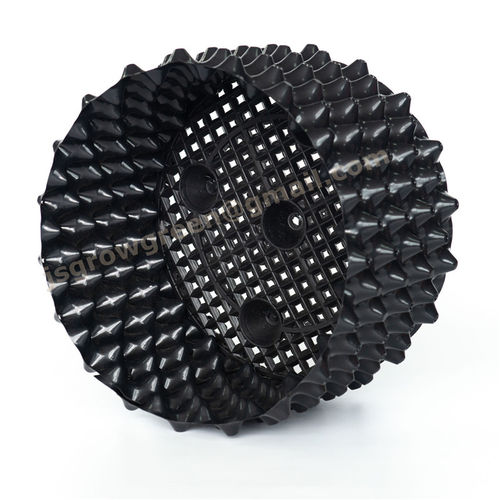 Vaso em material plástico - Air Pruning - Jiangsu Grow-Green Agriculture Co., Ltd. - em PVC / redondo / preto