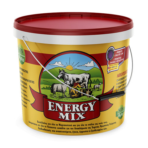Suplemento para animais - Energy Mix - S.I.N. HELLAS - para bovinos / para ovinos / para caprinos