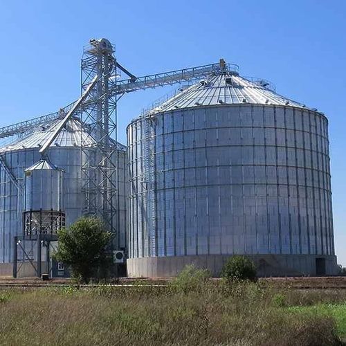 Silo para trigo - TCK series - SRON SILO ENGINEERING - em aço / em aço galvanizado / com fundo plano
