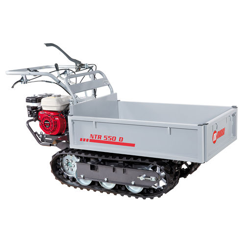 Minidumper com sistema de descarga frontal - NTR 550 D - NIBBI - de esteiras / a gasolina