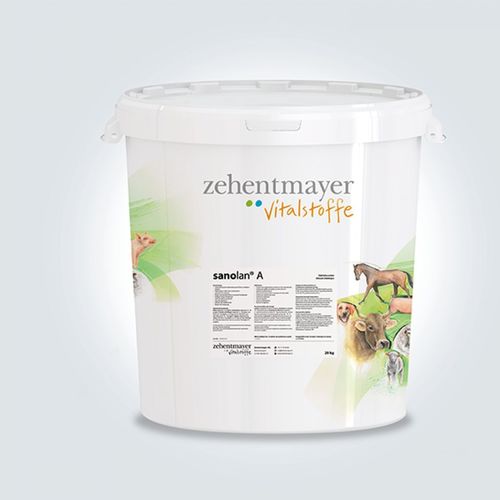 Suplemento para animais - sanolan A - Zehentmayer Vitalstoffe - para cavalos / para caprinos / para ovinos