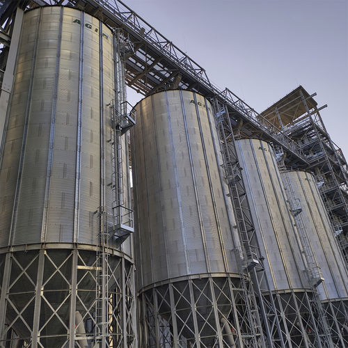 Silo para cereais - AGI - para ração / em aço / em aço galvanizado