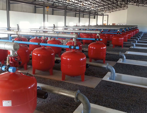 Filtro de areia para irrigação - CONN 40 - Conns Manufacturing Co (Pty) Ltd - automático / estacionário
