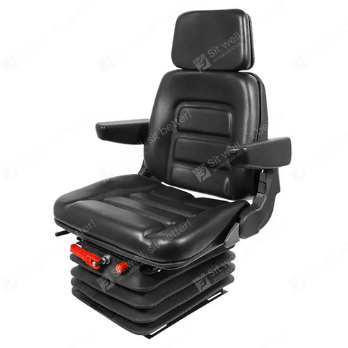 Assento com suspensão mecânica - MGV84/Top15 - EBLO Seating B.V. - para trator / com apoios de braços
