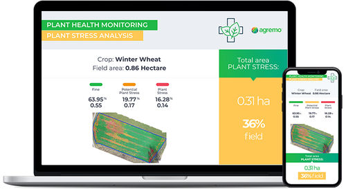 Software de monitoramento - Agremo - de análise / agrícola / florestal
