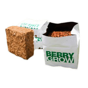 Substrato de cultivo fibra de coco - Berry  - Biogrow - em bloco prensado / em saco / compacto