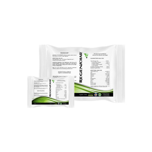Condicionador de solos orgânico - REGENiCHAR™ - BioEnergy Solutions Inc - de fertilidade do solo / para promoção do desenvolvimento de raízes / bioestimulante