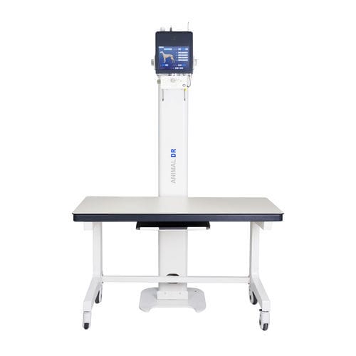 Sistema de radiografia veterinária com mesa - RV-5B - Dawei Veterinary Medical (jiangsu) co., ltd. - digital / para animais de estimação