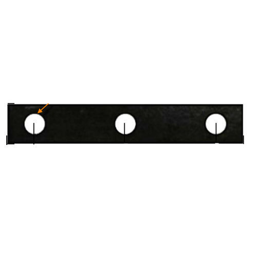 Lâmina de corte para colheitadeira de forragem - Z49625 / Z71196 - FONTANA, a.s. - para John Deere