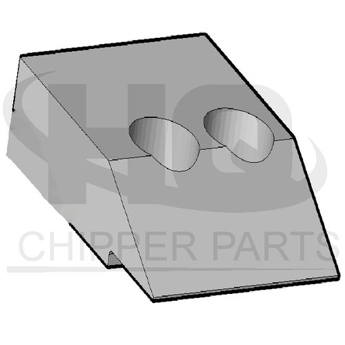 Suporte de faca superior - EB002 - HQ Chipper Parts