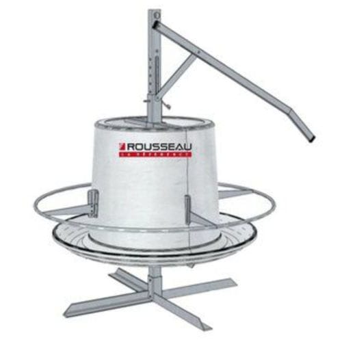 Comedouro em aço galvanizado - Rousseau - poliéster