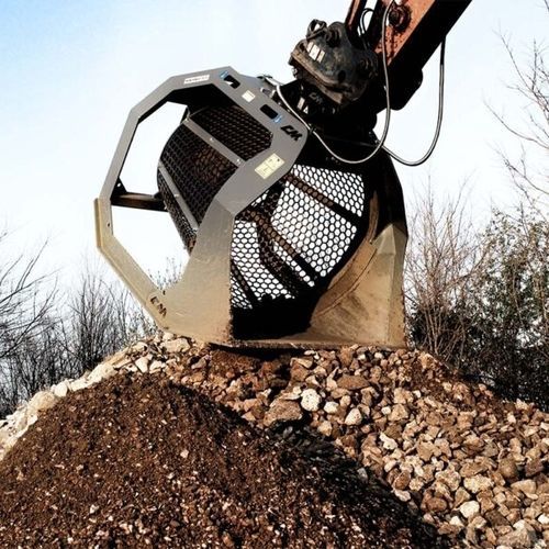Caçamba peneira - CBR 14   - CM SRL - para canteiros de obras / para reciclagem / para tubulações