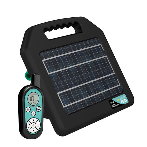 Eletrificador a bateria - Solar DUO RF SDX08 - VNT ELECTRONICS S.R.O. - com alimentação pela rede elétrica / a energia solar / para cerca elétrica móvel