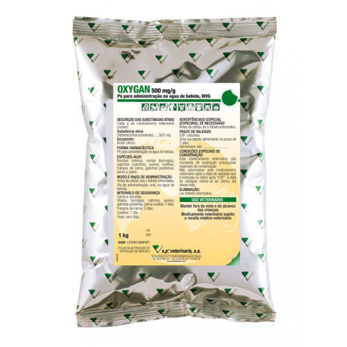 Aditivo alimentar antibacteriano - OXYGAN - S.P. VETERINARIA, S.A. - para suínos / para bovinos / para ovinos