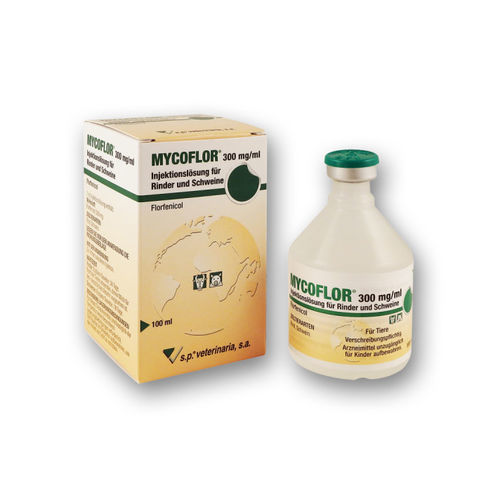Aditivo alimentar antibacteriano - Mycoflor ® - S.P. VETERINARIA, S.A. - para bovinos / líquido