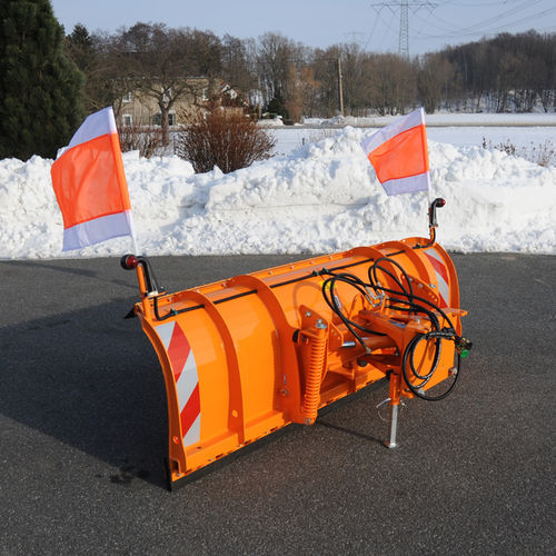 Lâmina limpa-neve reta - FRS1 series - FIEDLER Maschinenbau und Technikvertrieb GmbH - com ajuste hidráulico