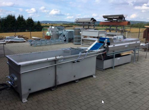 Estação de lavagem para batata doce - Schmatec GmbH - automática