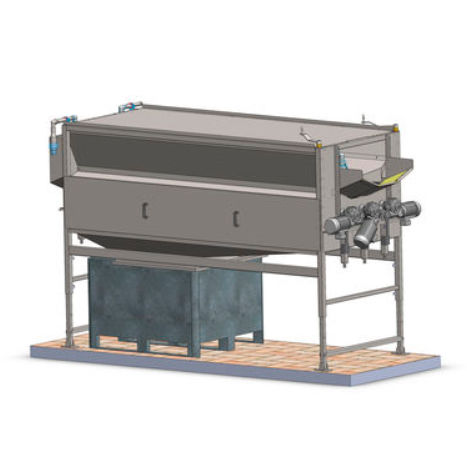 Máquina de limpeza de colheitas para abóboras - Schmatec GmbH
