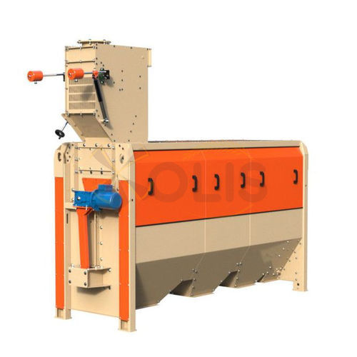 Máquina de pré-limpeza de tambor - LUCH ZSO-35 - OLIS - para cereais / com ciclone / separador