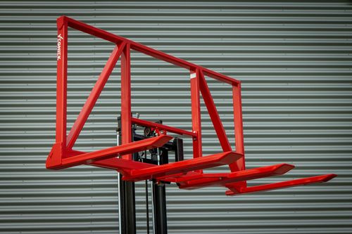 Garfo porta-paletes - VB series - Vegniek BV - 4 dentes / montado em trator / para carregadeira