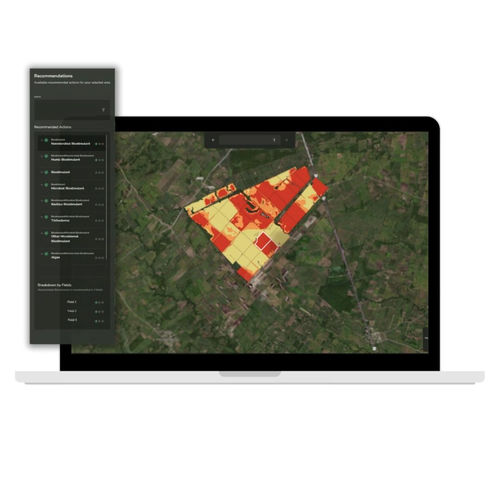 Software com inteligência artificial - BeCrop® Farm - Biome Makers - de gestão / de análise / agrícola