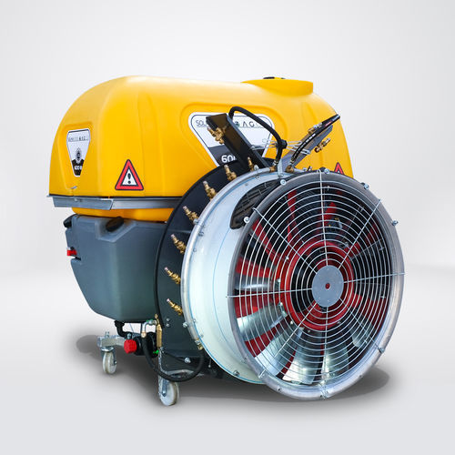 Atomizador montado - Turbo - SOLMAX STEEL - KRONOX AGFA- ALLORIA INDUSTRY - assistido a ar