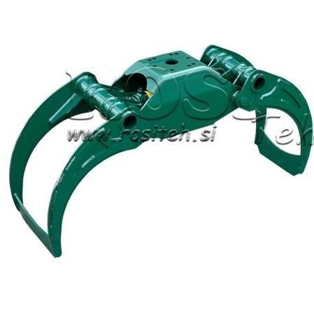 Garra para toras para escavadeira - LG1500  - ROSI TEH DOO - florestal / para grua