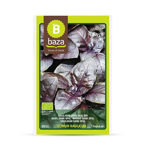 Semente de basílico - Dark Opal - BAZA Seeds Holland b.v.