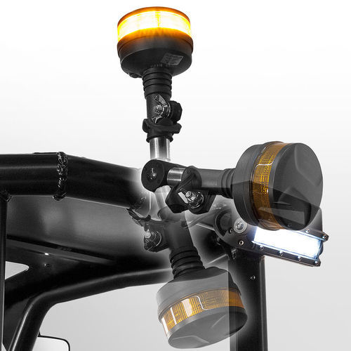 Sinalizador rotativo luminoso de LED - 15300401 - NEOMACH Srl