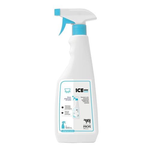 Creme para úbere - ICE mint - Trans Feed Futuro Lab Sp. z o.o. S.K.A. - em spray / com extratos de plantas